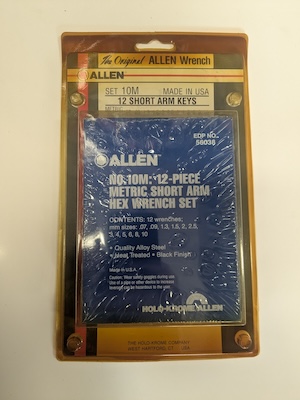 allen key set 10M
