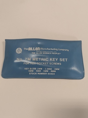 allen key set 7M