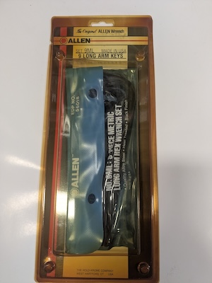 allen key set 9ML