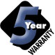 5 yr warranty
