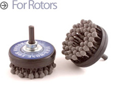 flex-hone for rotors