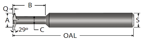 acme single point thread mill 